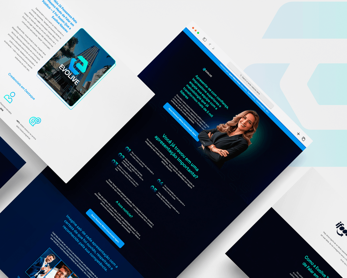 Landing Page Evolive